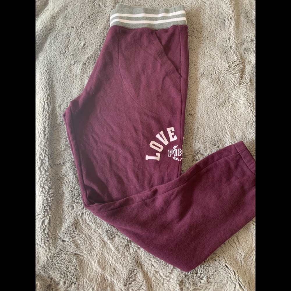 Pink joggers